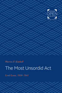 Cover image: The Most Unsordid Act 9781421430720