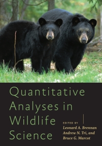 Cover image: Quantitative Analyses in Wildlife Science 9781421431079