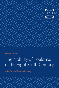 Cover image: The Nobility of Toulouse in the Eighteenth Century 9781421431147