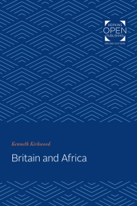 Cover image: Britain and Africa 9781421432311
