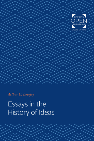 表紙画像: Essays in the History of Ideas 9781421432373