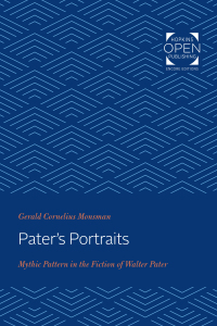 Cover image: Pater's Portraits 9781421432496