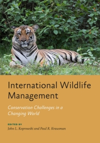 Titelbild: International Wildlife Management 9781421432854