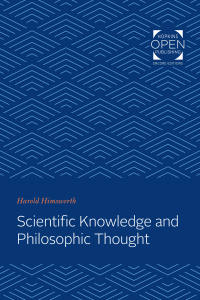 Cover image: Scientific Knowledge and Philosophic Thought 9781421434766