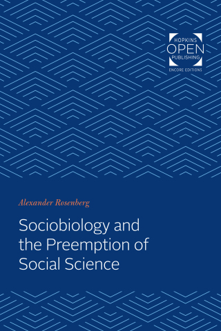 Imagen de portada: Sociobiology and the Preemption of Social Science 9781421435428