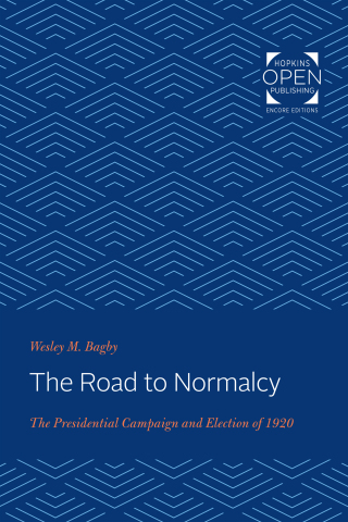 Cover image: The Road to Normalcy 9781421435602