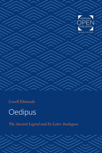 Imagen de portada: Oedipus 9781421437187