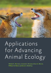 Omslagafbeelding: Applications for Advancing Animal Ecology 9781421440712
