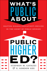 Omslagafbeelding: What's Public about Public Higher Ed? 9781421442525