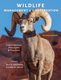 Omslagafbeelding: Wildlife Management and Conservation 2nd edition 9781421443966