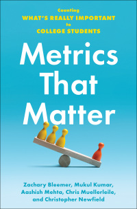 Imagen de portada: Metrics That Matter 9781421445731