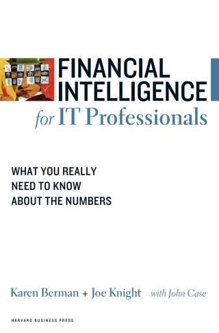Cover image: Financial Intelligence for IT Professionals 9781422119143