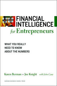Imagen de portada: Financial Intelligence for Entrepreneurs 9781422119150