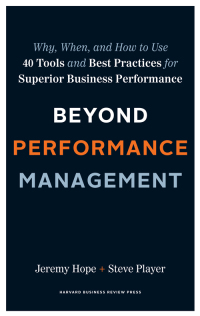Cover image: Beyond Performance Management 9781422141953