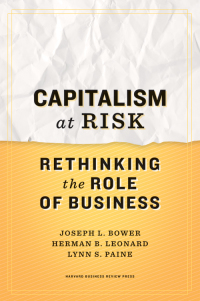 Cover image: Capitalism at Risk 9781422130032