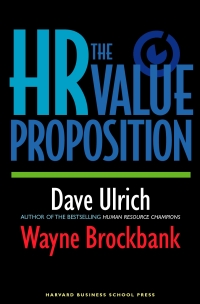 Cover image: The HR Value Proposition 9781591397076