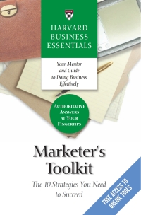 Cover image: Marketer's Toolkit 9781591397625