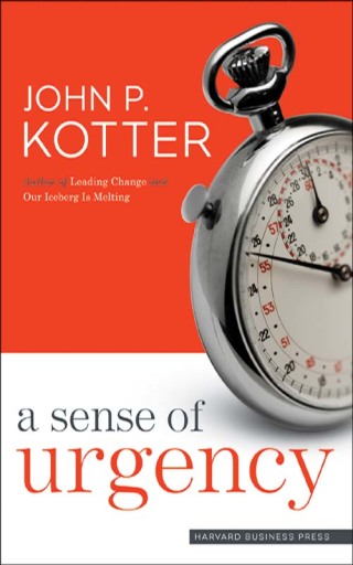 Cover image: A Sense of Urgency 9781422179710