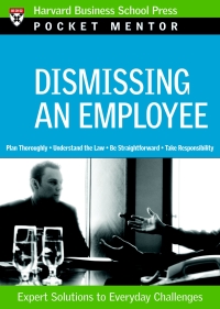 Imagen de portada: Dismissing an Employee 9781422118849