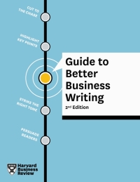 Cover image: HBR Guide to Better Business Writing 2nd edition 9781422183366