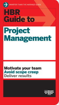 Imagen de portada: HBR Guide to Project Management (HBR Guide Series) 9781422187296