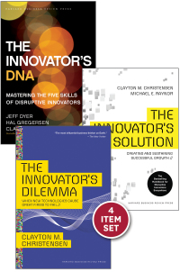 Cover image: Disruptive Innovation: The Christensen Collection (The Innovator's Dilemma, The Innovator's Solution, The Innovator's DNA, and Harvard Business Review article "How Will You Measure Your Life?") (4 Items)