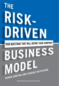 Cover image: The Risk-Driven Business Model 9781422191538