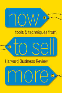 表紙画像: How to Sell More