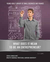 Cover image: What Does It Mean to Be an Entrepreneur? 9781422229859.0