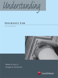 Cover image: Understanding Insurance Law 5th edition 9780769845937