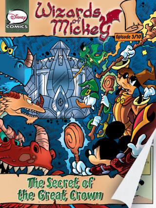 Cover image: Wizards of Mickey #3: The Secret of the Great Crown