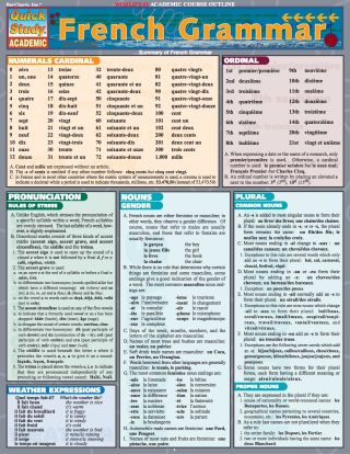 Omslagafbeelding: French Grammar 1st edition 9781423200000