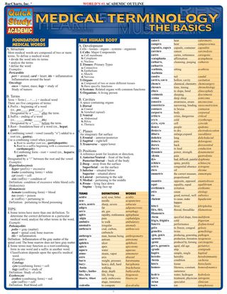 Cover image: Medical Terminology:The Basics 1st edition 9781572225381