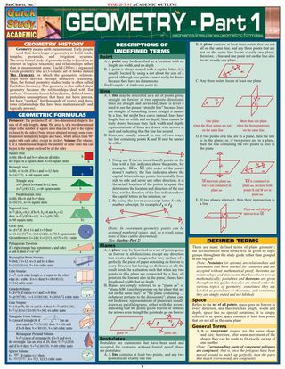 Cover image: Geometry Part 1 1st edition