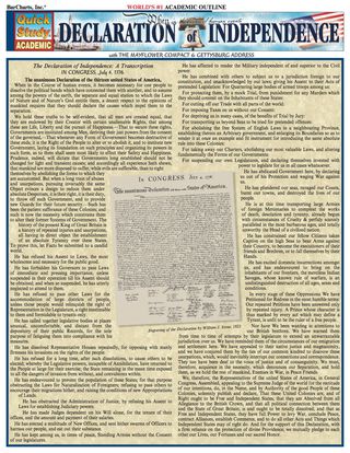 Cover image: Declaration of Independence 1st edition 9781572227675