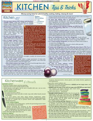 Cover image: Kitchen Tips & Tricks 1st edition