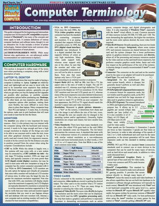 Cover image: Computer Terminology 1st edition 9781423208631
