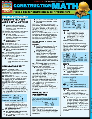 Imagen de portada: Construction Math 9781423208877