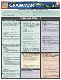 Cover image: COMMON GRAMMAR PITFALLS & MISTAKES STUDY GUIDE 9781423214212