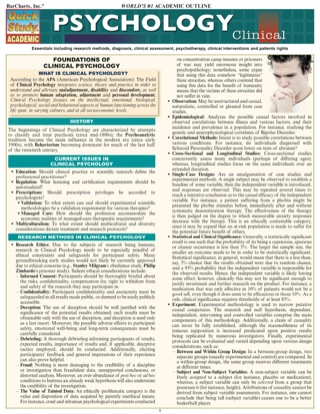 Cover image: PSYCHOLOGY: CLINICAL STUDY GUIDE 9781423214380