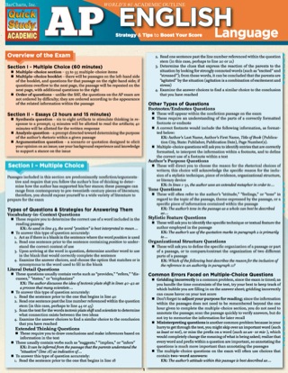 Cover image: AP ENGLISH LANGUAGE STUDY GUIDE 9781423214922