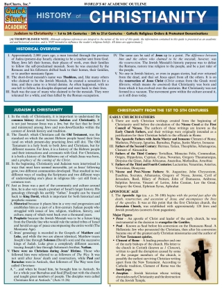 Cover image: History Of Christianity 9781423214229