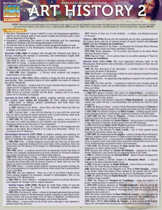 Cover image: ART HISTORY 2 STUDY GUIDE 9781423215509