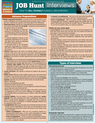 Cover image: JOB HUNT: INTERVIEWS STUDY GUIDE 9781423215769