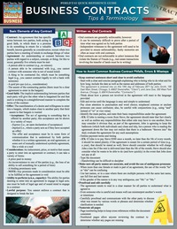 Imagen de portada: Business Contracts: Tips&Terminology 1st edition 9781423216797