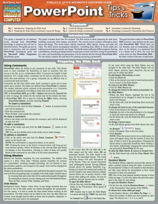 Cover image: POWERPOINT TIPS & TRICKS REFERENCE GUIDE 9781423218210