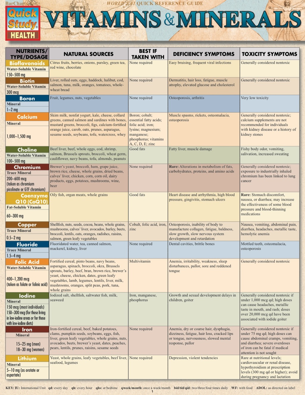Vitamins  Minerals Study Guide eBook Rental
