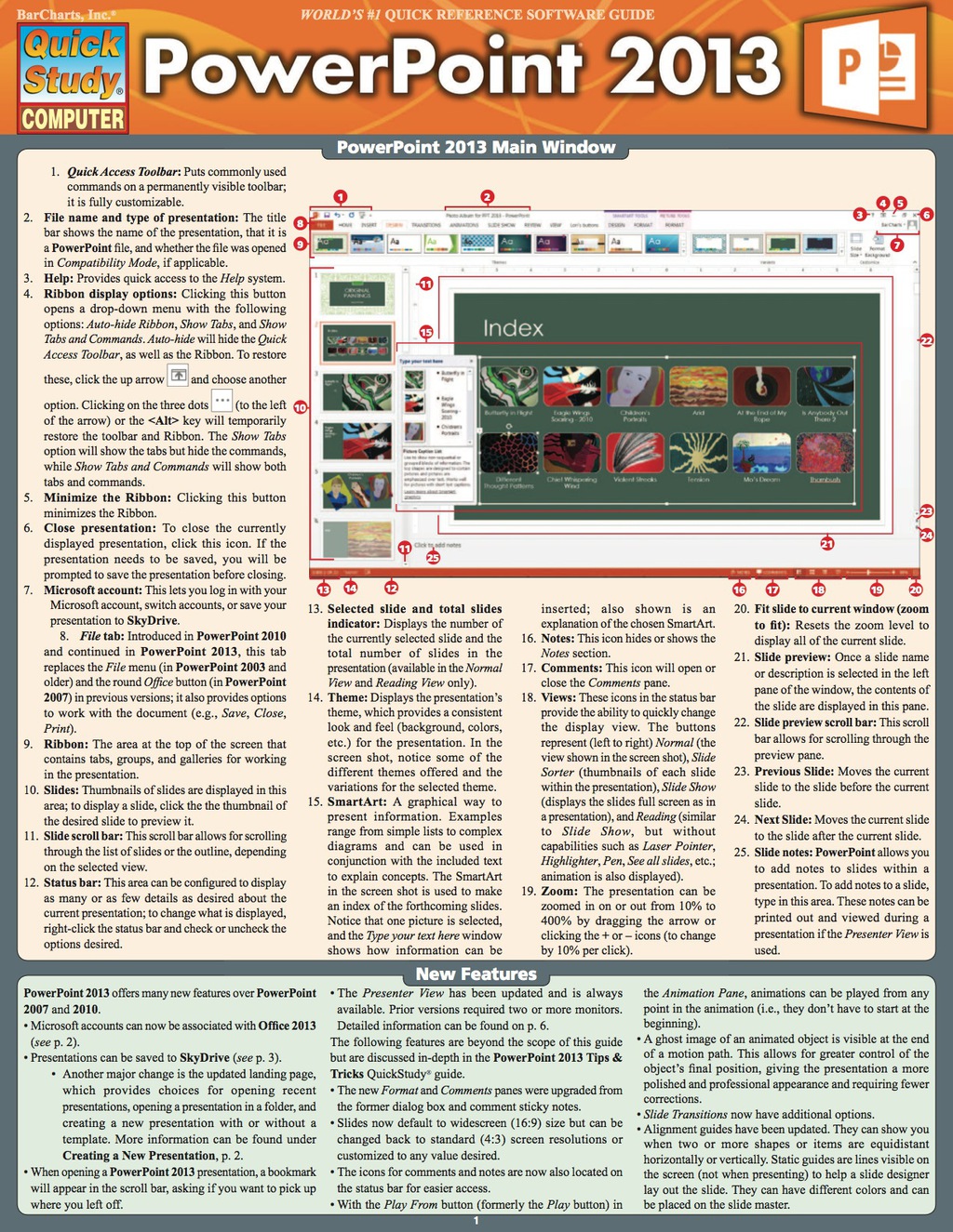 QUICKSTUDY-POWERPOINT 2013 1st Edition