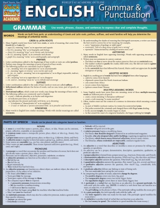 Cover image: English Grammar & Punctuation 9781423218654
