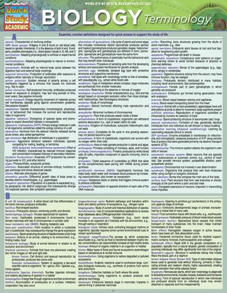 Imagen de portada: Biology Terminology 9781423221517